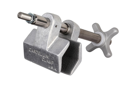 4" XXL Center Jaw style Cardellini Clamp® with 3/8-16 Threaded Stud